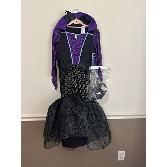 Disguise Disney Villains Maleficent Child Costume MEDIUM 8-10 - Picture 2 of 15